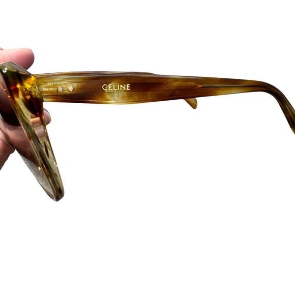 Authentic Celine Paris Oversized Tortoiseshell Sunglasses Brown Lenses main image 6